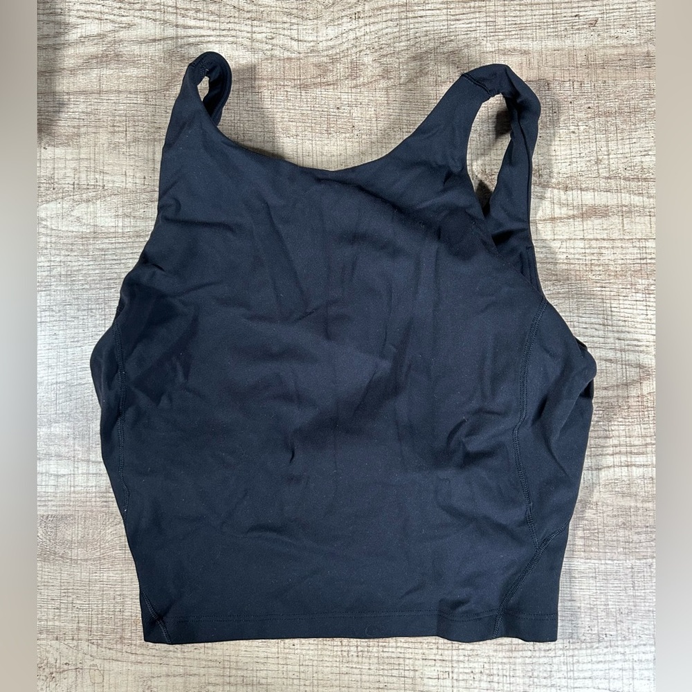 Lululemon Align High Neck Tank Top Black